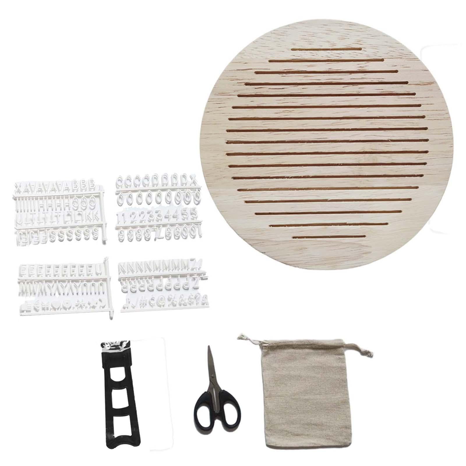 Bothyi - Tablero De Letras De Madera, Accesorio Redondo Para Fotos, Discos De Hitos Mensuales Para Regalos De Nueva Mamá