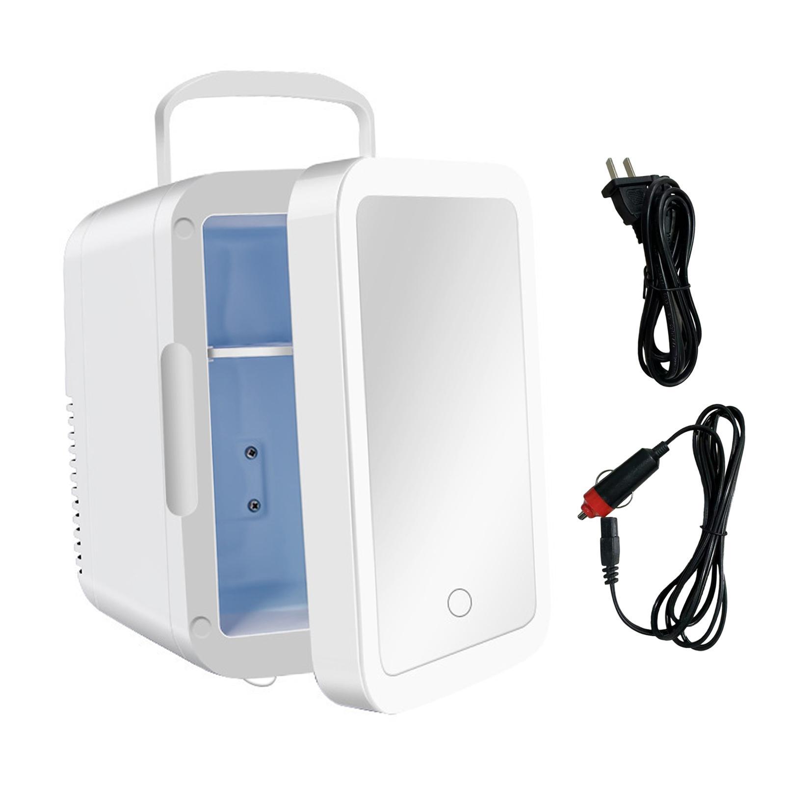 Bothyi - Refrigerador Portátil, Refrigerador Pequeño De 110V / 12V Cc Para Maquillaje De Oficina Y Dormitorio