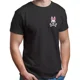 thumbnail image 1 of Encantadora camiseta con ilustración de conejo universal para hombre y mujer: ropa informal con estampado gráfico único, el regalo perfecto para los amantes de los conejos., 1 of 5