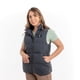thumbnail image 2 of Parka Mujer Sin Manga Arenal Negro L, 2 of 3