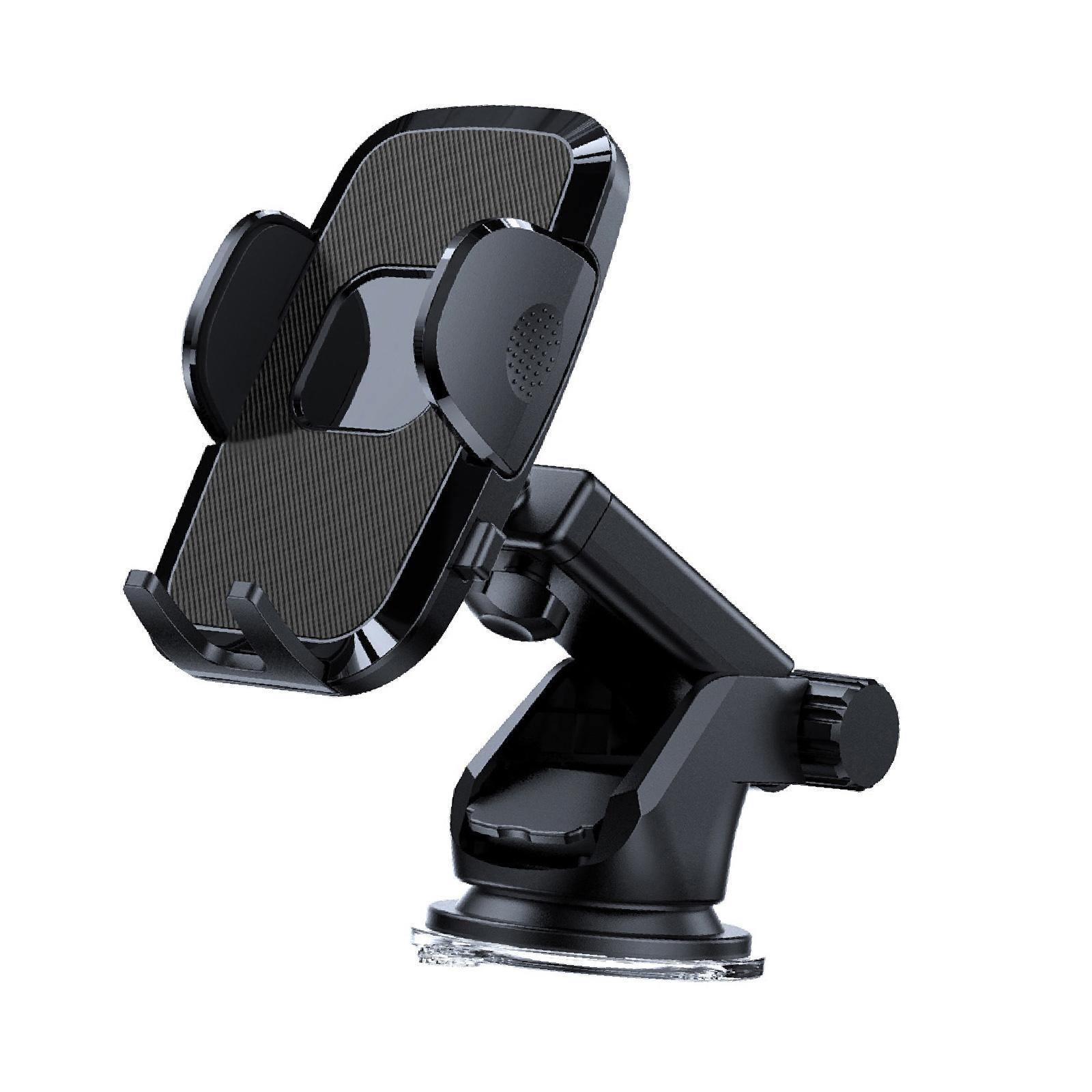 Magideal - Soporte Para Teléfono De Coche, Soporte De Montaje Con Clip Para Coche, Ventosa Giratoria De 360 Grados, Soporte Para Teléfono Móvil Para La Mayoría