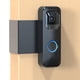 thumbnail image 1 of Soporte para timbre Blink, soporte antirrobo con vídeo parpadeante, sin taladrar, no bloquea el sensor de movimiento del timbre, fácil de instalar, apto para cámara Blink Doorbell (negro), 1 of 7