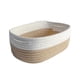 thumbnail image 3 of Cesta Tejida Rectangular Moderna Para Almacenar Objetos Pequeños, Ideal Para El Baño, La Sala De Estar Y La Mesa., 3 of 5