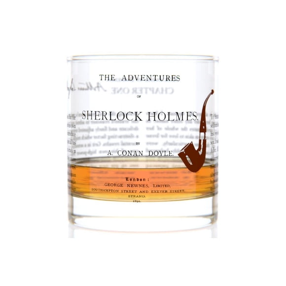 Vaso Old Fashioned Well Told Literatura Clásica Sherlock Holmes 325 mL