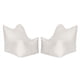 thumbnail image 1 of Set Poufs Potter 2 Cuerpos Felpa Crudo, 1 of 6