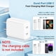 thumbnail image 4 of Bloque de carga rápida USB C de 20 W, paquete de 2 unidades para iPhone y iPad, 4 of 8