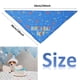 thumbnail image 2 of Pañuelo de cumpleaños para perro, pañuelo triangular para fiesta de cumpleaños de cachorro, pañuelo de feliz cumpleaños para perro, suministros para fiesta de cumpleaños de mascotas (azul), 2 of 8