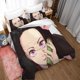 thumbnail image 2 of Dem-on- Kill-er Ne-Zuko An-ime Girl Duvet Cover- Set 100% -Microf-iber Bedding- Sets 3 Pieces- Ultra S-oft Skin-Friendly -Comforter -Cover Se-t, 2 of 5
