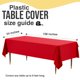 thumbnail image 5 of Mantel Exquisite 137 cm × 274 cm Rojo (Pack de 12), 5 of 7