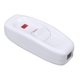 thumbnail image 2 of Interruptor De Luz Fácil De Usar Interruptor De Electrodomésticos Para Lámpara De Mesa Lámpara De Escritorio Lámpara De Cama Blanco, 2 of 5