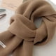 thumbnail image 3 of Bufanda de punto de lana de invierno para mujer y hombre, bufanda de cuello de punto de color sólido, pashmina, bufanda de cuello suave y cálida, 3 of 5