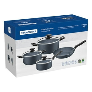 Tramontina - Batería De Cocina 7 Piezas Azul