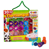 Craze Toys - Craze Timbres De Animales Set 20Ú.