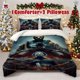 thumbnail image 1 of 3pcs Horror Clown Movie Printed Bedding Set Soft Duvet Cover with 2 Pillowcases All Season Comfort, 1 of 5