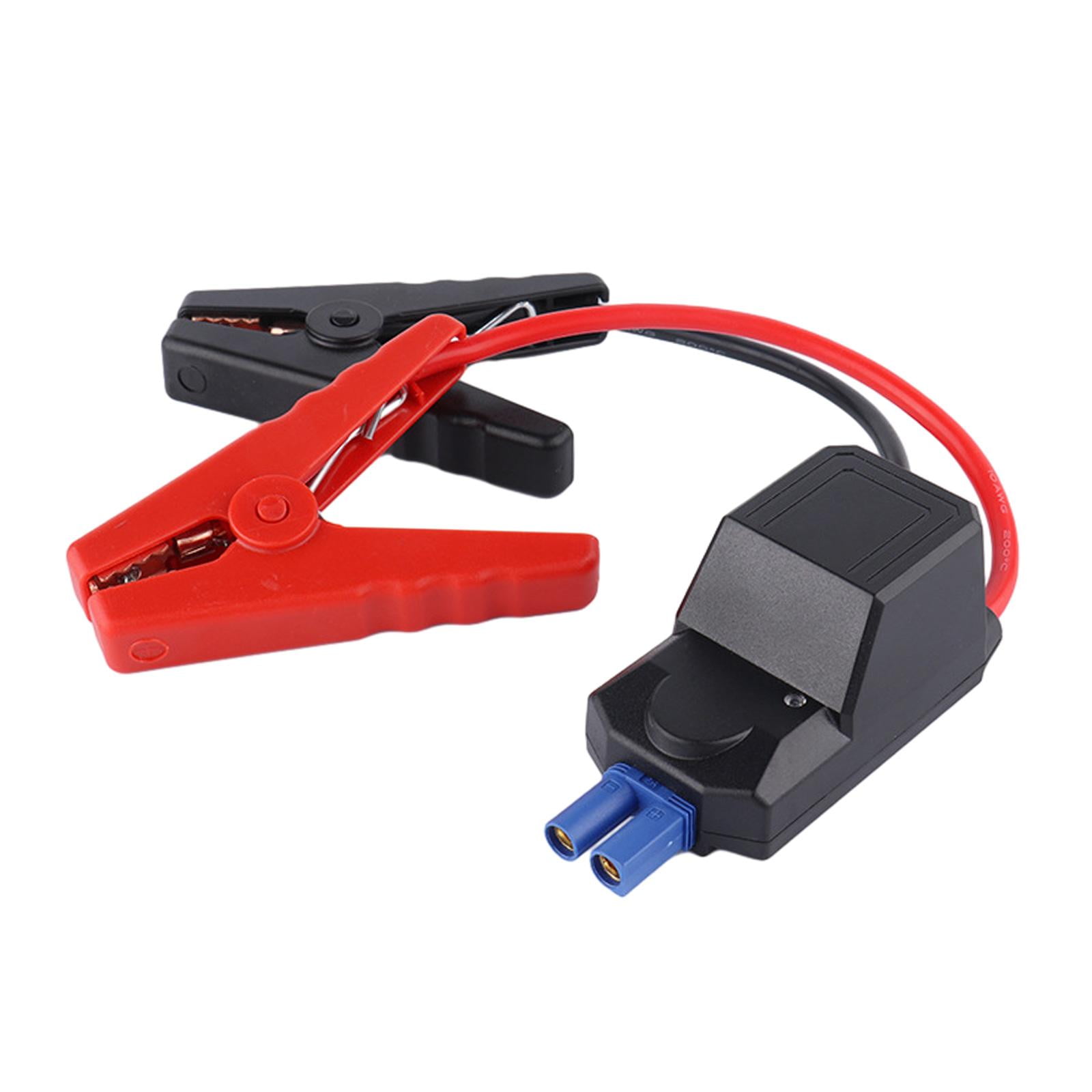 Magideal - Abrazadera Genérica De Arranque De Puente, Reemplazo De Cables De Abrazadera De Refuerzo Automotriz, Refuerzo De Arranque De Coche Para Suv Trail Conector Trapezoidal