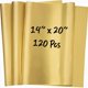 thumbnail image 1 of Papel de seda Sanzix 120 hojas 35x50 cm dorado metálico, 1 of 7