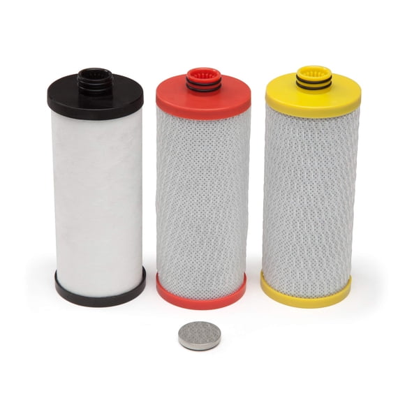 Cartuchos de filtro de repuesto Aquasana para filtración de agua de 3 etapas