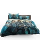 thumbnail image 1 of Pirates of the Caribbean Dead Men Quilt Duvet Cover Set Bedclothes Bedspread3-Piece Bedding Set, 1 of 5