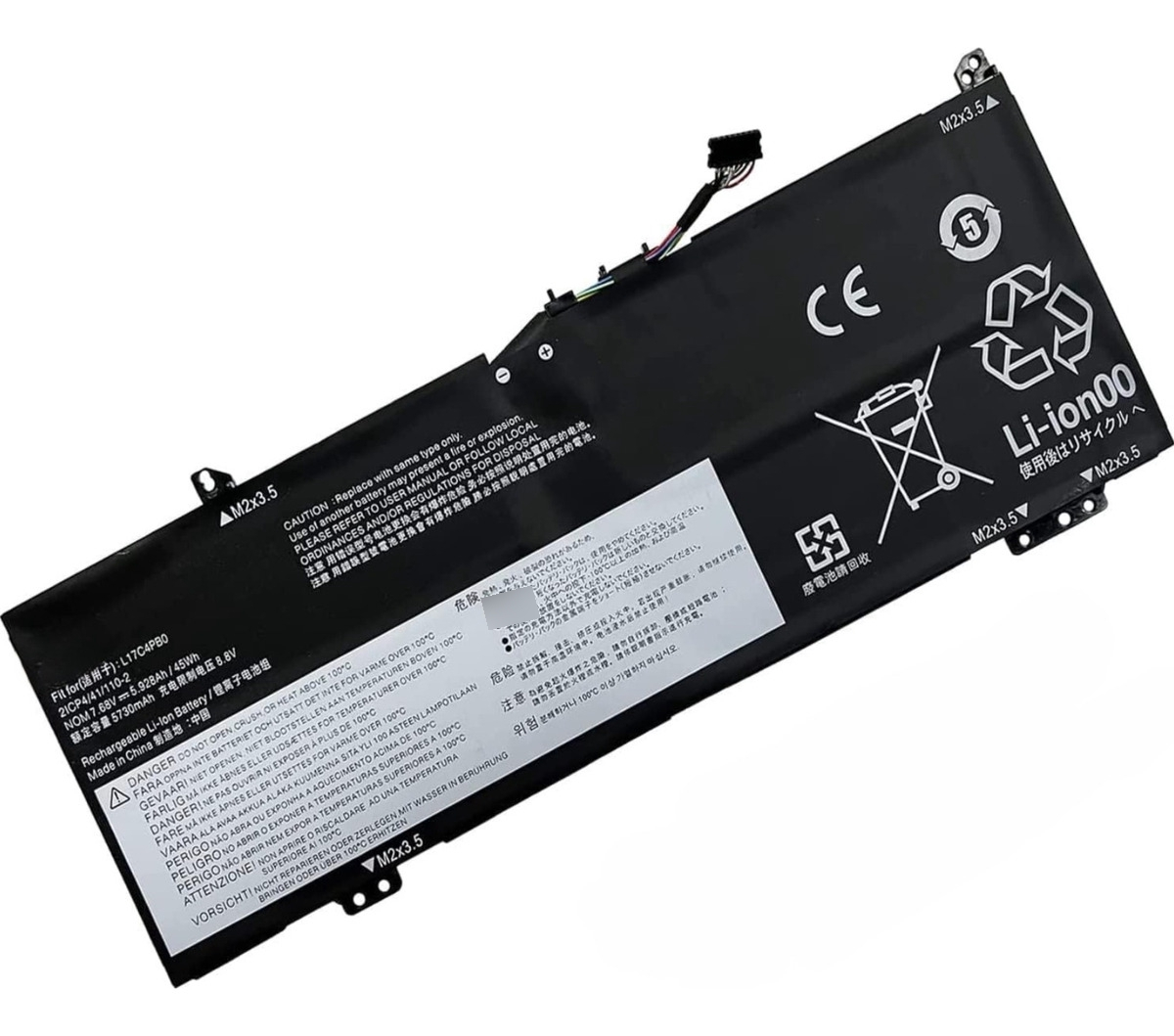 Genérico - Bateria (L17C4Pb2) Para Lenovo Ideapad Flex 6 6-14Arr 6-14Ik