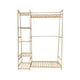 thumbnail image 1 of Perchero organizador de madera 5 niveles 110x40x140 cm, 1 of 4