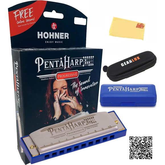 Armónica Hohner PentaHarp Progressive C menor con estuche