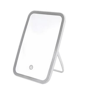 N-Ofertas - Espejo Led De Maquillaje Recargable Táctil Portátil