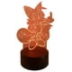 thumbnail image 3 of Lampara Ilusion 3D Tails de 7 colores, Base touch, 3 of 6