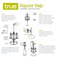 thumbnail image 3 of Dispensador TRUE de 4 Botellas – Juego de Grifos para Bebidas, 3 of 9