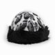 thumbnail image 1 of Gorro Ruso Mujer Peludo Animal Print Invierno Suave Abrigado negro Talla Única, 1 of 5