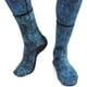 thumbnail image 2 of Calcetines de neopreno Cressi Hunter, 3 mm, azul camuflaje, talla L, 2 of 3