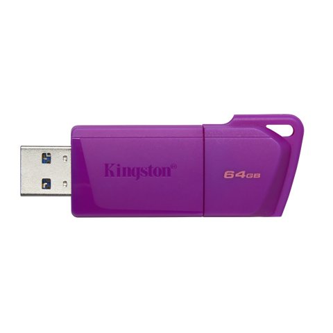 Kingston - Pendrive Neon Morado 64Gb 3.2 Dtxm Neon 64Gb
