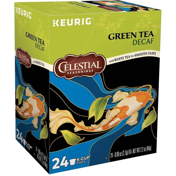 Té Celestial Seasonings Verde Descafeinado 24 Cápsulas K-Cup