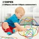 thumbnail image 5 of Straw Constructor Toys STEM Building Toys Interlocking Plastic Toys Engineering Toys Thin Tube Blocks Toy Educational Toy Kit For Indoor&Outdoor Kids Toy DIY Gift For Boys And Girls, 5 of 5