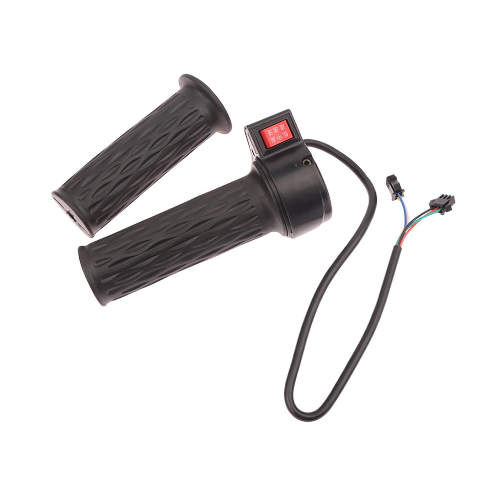 Magideal - Mango De Control De Velocidad Del Acelerador Con Agarre Giratorio Para Bicicleta Eléctrica, Instalación Rápida, Reemplazo De Piezas, Accesorio Cómodo