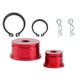 thumbnail image 5 of Kit De Bujes De Cable De Cambio Apto Para Mitsubishi Evolution VII IX Repuestos Rojo, 5 of 5