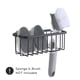 thumbnail image 3 of Organizador con soporte para esponja para fregadero SunnyPoint NeverRust BLK, 3 of 9