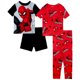 thumbnail image 1 of Conjunto de pijama Marvel Boys AMAZING 4, manga corta, 4 piezas, algodón, 1 of 4