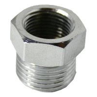 Genérica - Adaptador Llave Niple Macho Hermbra Conector Hi 3/8 - He 1/2