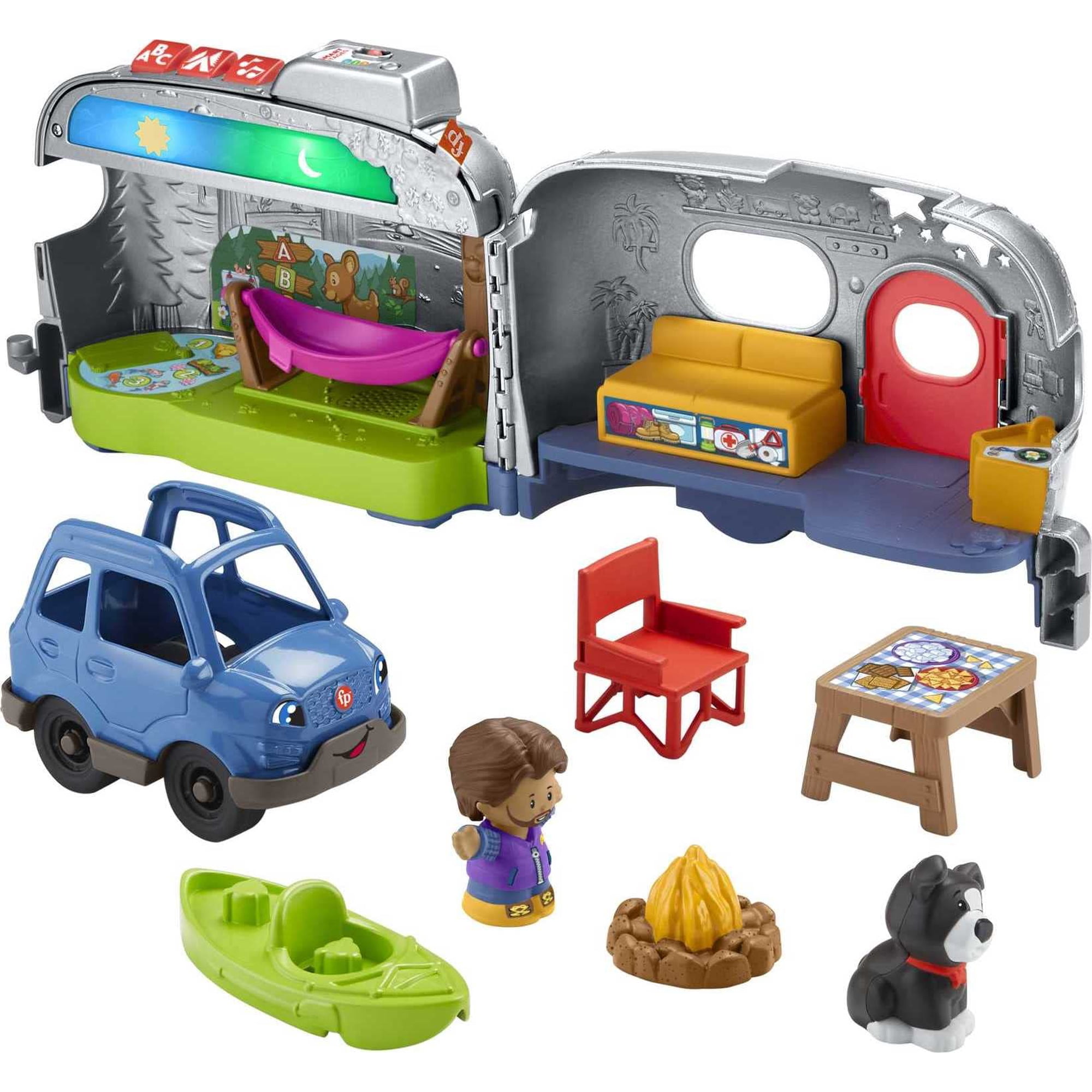 Camper De Aprendizaje Con Iluminación Playset Fisher-price Little People