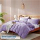 thumbnail image 2 of Juego de fundas de edredón Nestl Twin Soft, doble cepillado, color lavanda, 2 of 9
