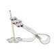 thumbnail image 1 of S925 Flor De Margarita De Plata Esterlina 15mm Pinch Bails Conector DIY Fabricación 21mm, 1 of 5