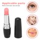 thumbnail image 1 of Lipstick Massager Portable Black Lipstick Shape Vibration Face Massage Wand for Facial Eye Portable Lipstick Massager, 1 of 3