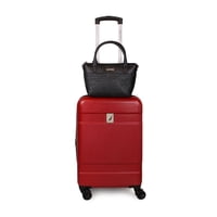 Nautica - Pack Maleta Cabina S (10 Kg) Bora Rojo + Cartera Delray Negro