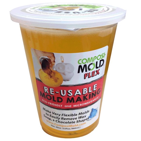 Molde de preparación de alimentos ComposiMold Flex 960 ml reutilizable