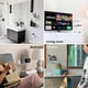 thumbnail image 5 of Juego de 2 estantes flotantes que amplían fácilmente el espacio de la pared. Estante de pared pequeño de acrílico para dormitorio, baño, sala de juegos, sala de estar y oficina., 5 of 5