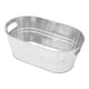 thumbnail image 1 of Cubo De Hielo De Metal Galvanizado Tina Galvanizada Grande Para Bebidas Para Fiestas De Bebidas, 1 of 5