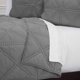 thumbnail image 2 of Edredón Rizzy Home BQ4833 poliéster 106 x 92 cm gris/neutro, 2 of 3