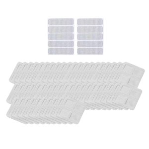 Magideal - 50 Uds. Pegatinas De Malla Desechables Para Drenaje De Ducha, Antibloqueo, Fáciles De Instalar, Pegatinas De Drenaje De Suelo Para Fregadero De Bañera