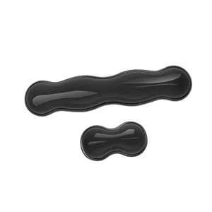 Magideal - Almohadilla Para La Muñeca Accesorio Para Teclado Almohadilla Para La Muñeca Almohadilla Ergonómica Y Cómoda Para La Muñeca De La Computadora Portátil Negro