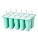 thumbnail image 1 of Molde Para Hacer Paletas De Hielo De Silicona Molde Para Paletas De Helado Moldes Congelados 10 Celdas Verde, 1 of 2